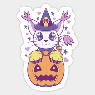 Happy Meowloween V1 Sticker